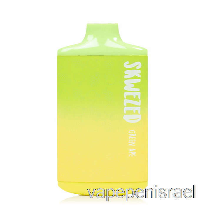 חד פעמי Vape Israel Skwezed 5k קוף ירוק חד פעמי